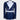 Blue and White Self Belted Double Breasted Tuxedo