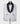 COL EN SATIN NOIR SMOKING BLANC