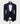BLUE SATIN COLLAR BLUE TUXEDO