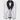 Black Stain Collar White Tuxedo