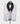 Black Stain Collar White Tuxedo