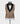 Black Stain Collar Light Brown Tuxedo