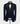 Black Stain Collar Dark Blue Tuxedo