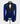 Black Stain Collar Blue Tuxedo