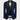 Black Stain Collar Blue Tuxedo