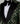 Smoking vert à revers en velours et détails dorés 