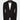Black Gem Stone Collar Black Custom Tuxedo