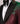 Smoking rouge et vert à motif chevrons 