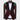 Herringbone Pattern Red - Green Tuxedo