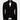 Black Gemstone Glitter Tuxedo
