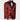 BLACK SATIN COLLAR BURGUNDY PATTERNED TUXEDOS