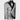 BLACK SATIN COLLAR GRAY PATTERNED TUXEDOS