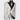 BLACK SATIN COLLAR WHITE PATTERNED TUXEDOS
