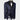 BLACK SATIN COLLAR NAVY BLUE PATTERNED TUXEDOS