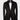 Black Gem Stone  Black Custom Tuxedo