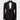 Black Gem Stone Black Laleped Special Tuxedo