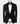 Flower Patterned Black - Black Tuxedo