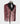 Smoking croisé en velours rose et satin noir à revers, orné d'un smoking à revers en satin noir. 