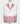 Red Gemstone Embriored White Tuxedo