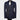 Black Satin Collar Black Double Breasted Tuxedo