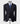Classic Vest Suit Dark Navy Blue - Gold Button