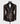 Black Satin Collar Black Double Breasted Tuxedo-gold scaly