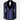 Velvet Shawl Double Breasted Suit - Dark Blue