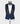 Navy Blue – Black Lapeled Tuxedo