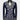 Dark Blue Tuxedo with Silver Stone Embroidery