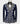 Dark Blue Tuxedo with Silver Stone Embroidery