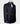 Smoking noir avec broderie de pierres bleues