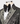 Stone embroidered Tuxedo - Silver