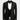 Black tuxedo stone embroidery