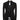 Tuxedo with stone embroidery on trousers, jacket and vest