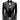Tuxedo with stone embroidery on trousers, jacket and vest