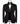 Tuxedo with embroidered collar