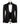 tuxedo with embroidery on the front and back