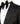 tuxedo with embroidery on the front and back