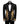 Stone Embroidered Black Tuxedo