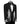 Stone Embroidered Black Tuxedo