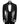 Stone Embroidered Black Tuxedo