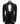 Stone Embroidered Black Tuxedo