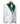 smoking blanc à col vert