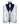 dark blue collar white tuxedo
