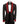 Red Stone Embroidered Black Tuxedo