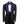 Blue Stone Embroidered Black Tuxedo