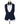 Smoking bleu marine avec gilet noir