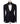 Embroidered Bleu Tuxedo - Velvet collar and vest