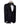Embroidered Bleu Tuxedo - Velvet collar and vest