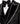 Embroidered Velvet Collar Tuxedo